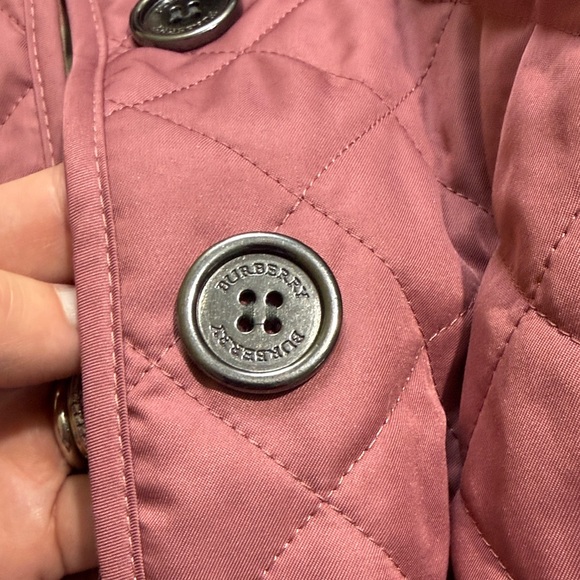 Burberry Quilted Jacket in Pink - Picture 5 of 6
